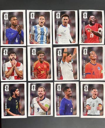 2026 Coca-Cola World Cup Lamine Yamal 12 Panini Stickers +, Verzamelen, Nieuw