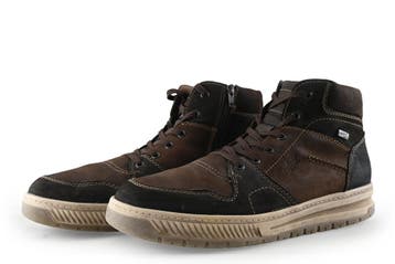 Rieker Veterboots in maat 45 Bruin, Bruin, Verzenden, Boots, Zo goed als nieuw