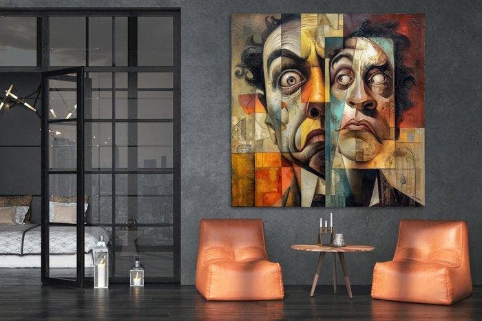 Giancarlo Colombo - GCD Art - Multiple Personalities #3, Antiquités & Art, Art | Objets design