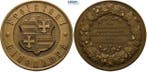 Brons medaille ohne Jahr Gartenbau en Landwirtschaft Laen..., Verzenden
