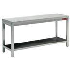 Werktafel | RVS | Met Bodemschap | 600mm Diep | 880mm Hoog, Verzenden, Nieuw in verpakking