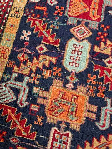 Tapijt - 300 cm - 70 cm - Kaukasische loper, Nieuw