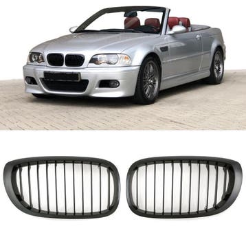 Sportieve Grille geschikt voor BMW 3-Serie E46 Coupe en Cabr, Verzenden, Nieuw