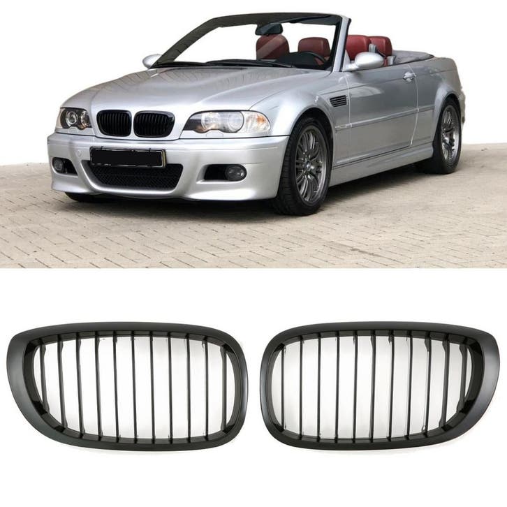 Sportieve Grille geschikt voor BMW 3-Serie E46 Coupe en Cabr, Autos : Divers, Accessoires de voiture, Envoi