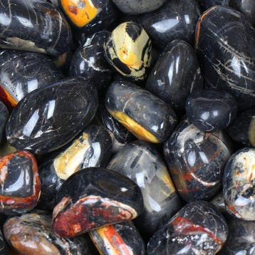 2 kg! - Leopard Onyx - Getrommelde stenen - lot- 2 kg
