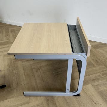 Vanerum complete schoolset (blauwe stip) 1x stoel + 1 x