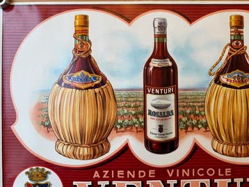 Anonymous - Poster Pubblicitario Vini Venturi Lecce (AFTER)