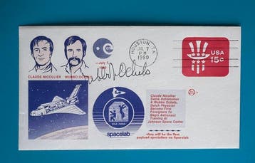 NASA Spacelab Collection (1983–1985) – Wubbo Ockels, STS-9 &, Antiek en Kunst