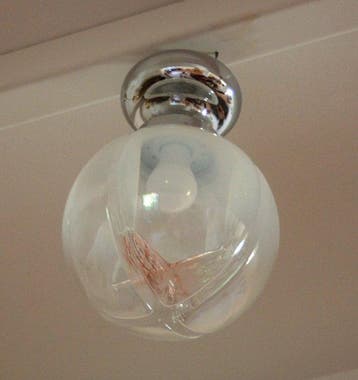 Kroonluchter - Glas, Metaal, Chroom