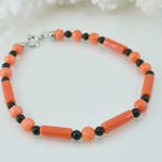 Corail rouge - Argent - Bracelet - CORALLO MEDITERRANEO, Collections