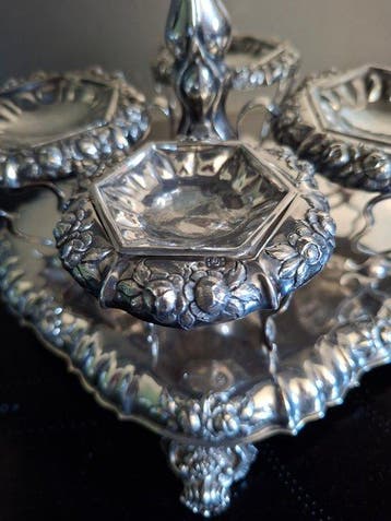 Service à dessert - Argent - Orfèvre : Joseph REINER, Antiquités & Art
