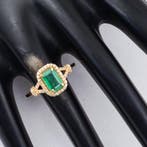 Zonder minimumprijs - Ring - 14 karaat Geel goud - 1.20ct., Nieuw