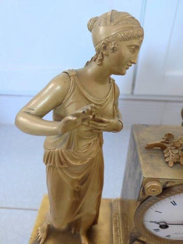 Figurale pendule - Brons - 1850-1900