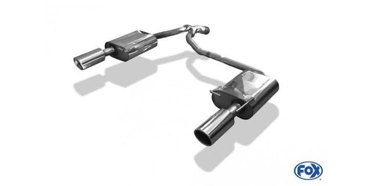 FOX Ford Mondeo IV stationwagen (break) - Titanium S einddem, Auto-onderdelen, Uitlaatsystemen, Nieuw, Verzenden