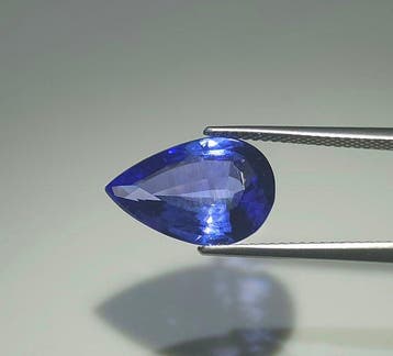 1 pcs Bleu, Violet Tanzanite - 5.48 ct - International, Bijoux, Sacs & Beauté, Pierres précieuses