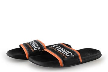 Gin Tonic Slippers in maat 45 Zwart, Kleding | Heren, Slippers, Verzenden, Zwart, Gedragen