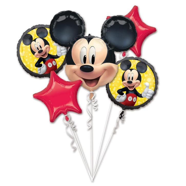 Mickey Mouse Helium Ballonnen set 5 delig, Hobby & Loisirs créatifs, Articles de fête, Envoi