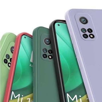 Xiaomi Redmi Note 10 Pro Square Silicone Hoesje - Zachte, Verzenden, Nieuw