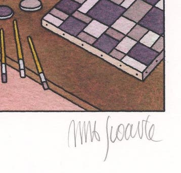 Swarte, Joost - 1 Offset Print - Joost Swarte strips -, Boeken, Nieuw
