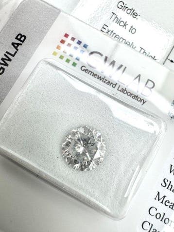 Zonder minimumprijs - 1 pcs Diamant (Natuurlijk) - 1.52 ct -