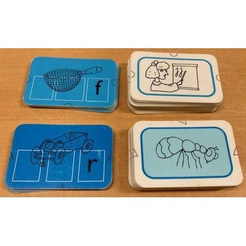 Leeslijn Klankwijs 1 spel 1 en 2 eindklank (zonder doosje), Boeken, Verzenden, Nieuw