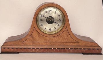 Elektromagnetische klok - Bulle - Art Deco Hout - 1940-1950