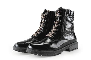 Waldlaufer Veterboots in maat 44½ Zwart, Waldlaufer, Verzenden, Zwart, Overige typen