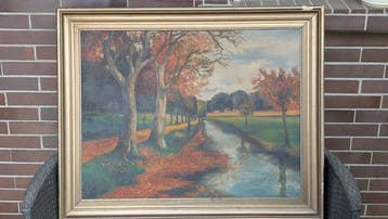 École allemande (XX) - Landschaft