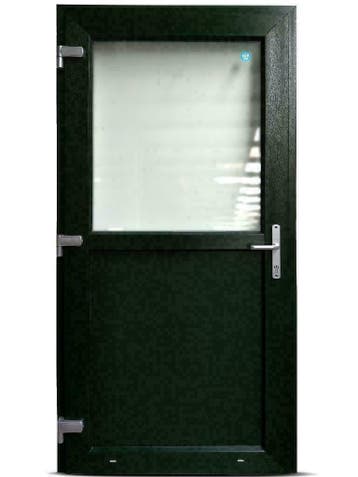 PVC Deur 98x204 buitendraaiend Perfect geschikt voor garage!, Doe-het-zelf en Bouw, Kunststof, 80 tot 100 cm, Minder dan 200 cm