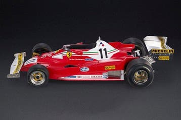 GP Replicas 1:18 - Model raceauto - Ferrari F1 312T2 #11 GP, Nieuw