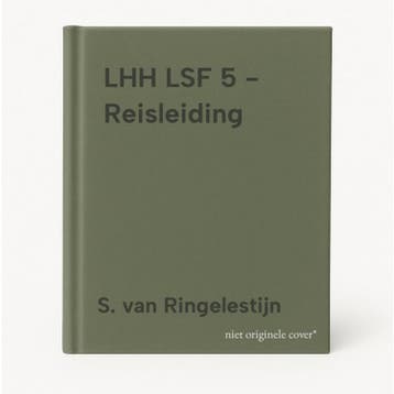 LHH LSF 5 - Reisleiding 9789400214491 S. van Ringelestijn, Verzenden, S. van Ringelestijn