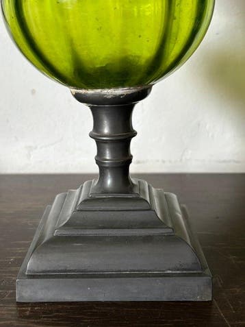 Lamp - Glas, IJzer, Messing