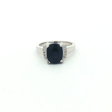 Zonder minimumprijs - 2-delige sieradenset Zilver - 5.97ct.