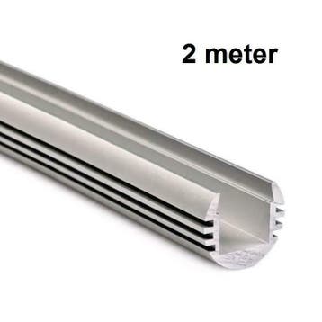 LED Profiel 2 meter - rond, Doe-het-zelf en Bouw, Metalen, Verzenden, Nieuw