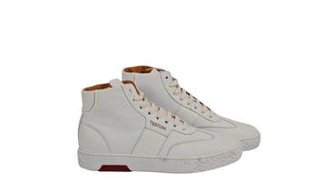 TESTONI - 8 UK - 42 IT - Ravenna High Top Sneaker Nappa, Nieuw