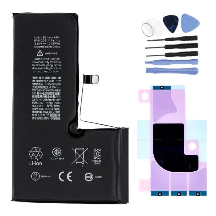 iPhone XS Batterij/Accu AAA+ Kwaliteit + Gereedschap &, Telecommunicatie, Mobiele telefoons | Toebehoren en Onderdelen, Nieuw