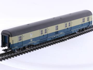 Schaal H0 Märklin 4280 postrijtuig 500 Jahre Post Post..., Wisselstroom, Gebruikt, Overige typen, Ophalen of Verzenden