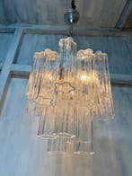 Lampe - Lustre design années 60 Murano Tronchi - Murano, Antiek en Kunst, Antiek | Verlichting