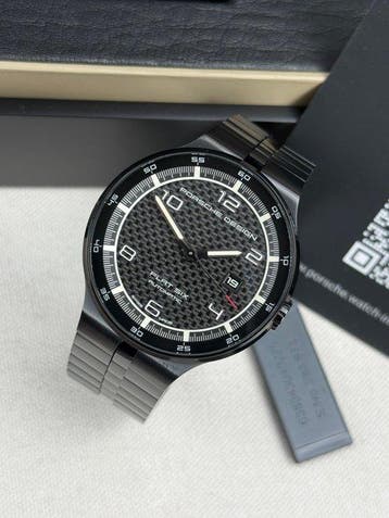 Porsche Design - Flat Six Automatic Date - P.635043040275 -, Nieuw