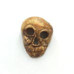Oud-Indochinese bergstammen Wild Buffalo Bone Memento Mori, Antiek en Kunst
