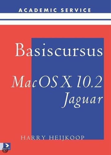 Basiscursus Mac Os X 10.2 Jaguar - Deschamps, Boeken, Studieboeken en Cursussen, Verzenden, Nieuw
