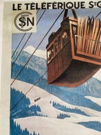 Roger Broders - Clouet - Le Téléférique St Gervais-Mt, Antiek en Kunst