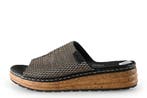 Rieker Muiltjes in maat 41 Zwart, Kleding | Dames, Schoenen, Verzenden, Zwart, Zo goed als nieuw, Rieker