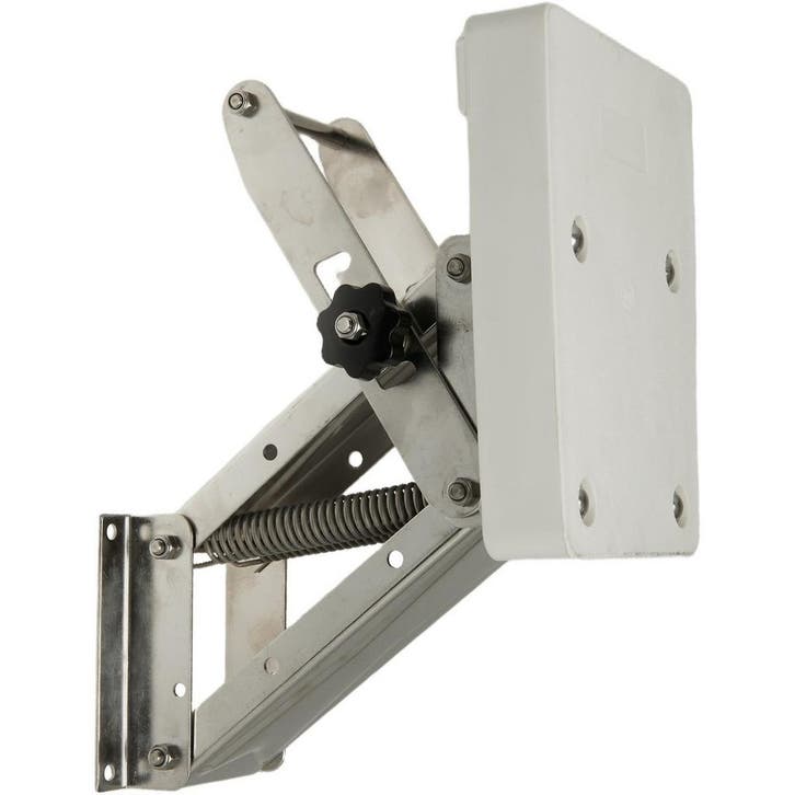 Buitenboordmotorstoel Tot 40kg Rvs met Kunststof Plaat Wit, Watersport en Boten, Accessoires en Onderhoud, Nieuw, Ophalen of Verzenden