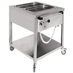 Bain-Marie Wagen | Elektrisch | 2x 1/1 GN | 0°C/90°C |, Zakelijke goederen, Verzenden, Nieuw in verpakking