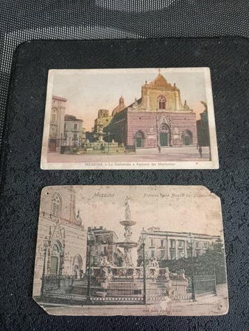 Italië - Stad en Landschap - Messina - Ansichtkaart album -
