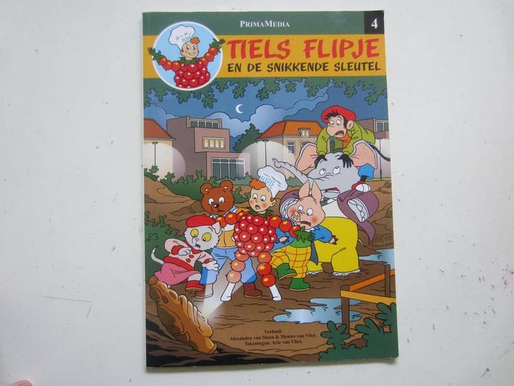 Tiels Flipje en de snikkende sleutel 9789077217177, Boeken, Stripverhalen, Gelezen, Verzenden