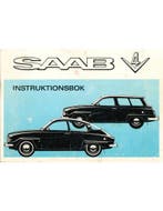 1969 SAAB 95 | 96 V4 INSTRUCTIEBOEKJE ZWEEDS