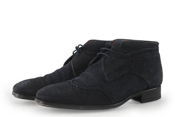 Greve Veterschoenen in maat 40½ Blauw, Kleding | Heren, Schoenen, Veterschoenen, Verzenden, Blauw, Gedragen
