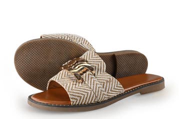 Dolcis Slippers in maat 39 Beige, Slippers, Dolcis, Verzenden, Beige